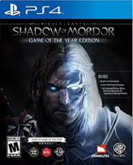 PS4: MIDDLE EARTH: SHADOW OF MORDOR GOTY (NM) (COMPLETE) PS4: MIDDLE EARTH: SHADOW OF MORDOR GOTY (NM) (COMPLETE)